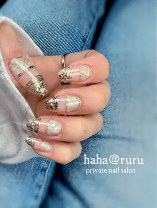 ネイル haha@ ruruのネイルデザイン
