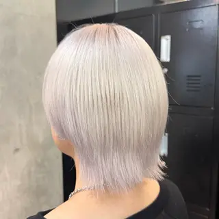 ショート カラー ハイトーン/ケア特化 ♥️あいみ♥️のヘアスタイル