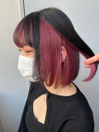 ショート I S所属・🌿透明感カラー‪ 縮毛矯正✨かずきのヘアスタイル