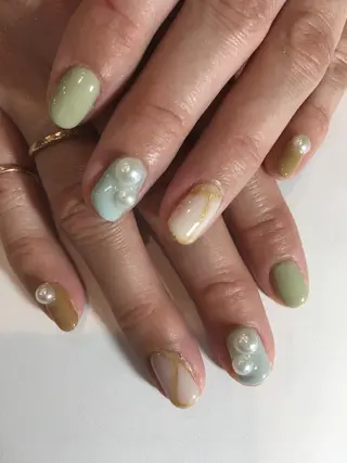 ネイル ミソン所属・Y .のネイルデザイン