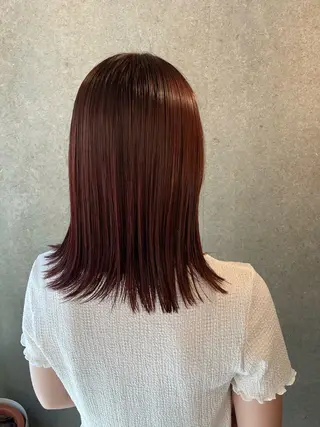ミディアム カラー relile所属・🔷髪質改善✂︎ 艶髪矯正✂︎岡崎洋介のヘアスタイル