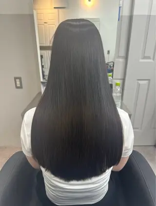 ロング 猿渡 /🍃乾燥ケア × ✨透明感カラーのヘアスタイル