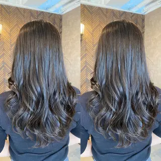 ロング カラー tocca 💜石田愛結💜のヘアスタイル