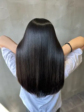 ロング 牧内 拓のヘアスタイル