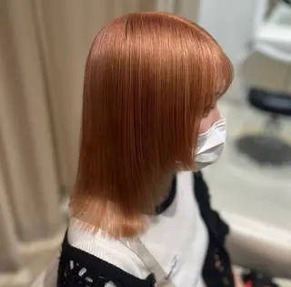 セミロング ブリーチカラー特化 美容師/𝕐𝕌𝕀のヘアスタイル