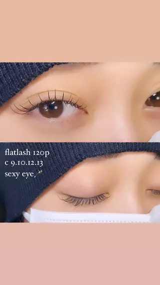 マツエク・マツパ eyelash salon 華のマツエク・マツパデザイン