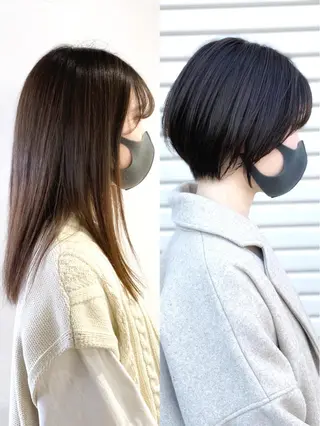 ショート 当日予約🆗ショート /ハイライト/松本のヘアスタイル
