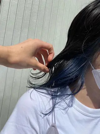 セミロング カラー 宍戸 海斗のヘアスタイル