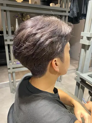 ショート カラー メンズ Dxxxx III所属・女性目線の大人 メンズ*Ayakaのヘアスタイル