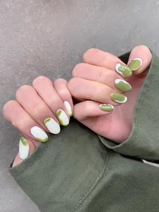 ネイル 【韓国ヘア・ネイル】 HINATA🍒のネイルデザイン