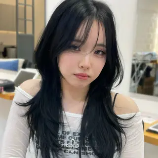 ロング 𝐘𝐔𝐌𝐄/ capture‪❤︎のヘアスタイル