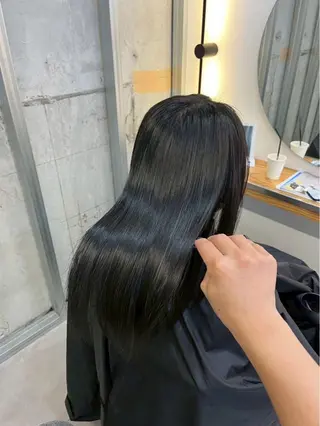 ロング リキ/髪質改善 /縮毛矯正🫧のヘアスタイル