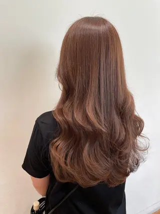 ロング 暖色カラー/似合わせ カット/名古屋/辻のヘアスタイル