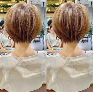 ショート 無料ショートモデル 募集中/ユッティーのヘアスタイル
