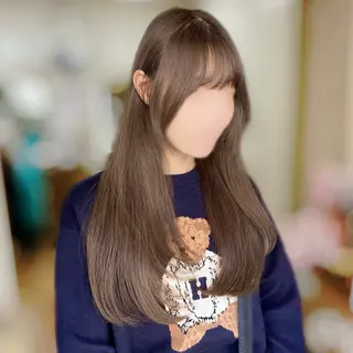 ロング カラー 🥣 hashi 🛋️のヘアスタイル