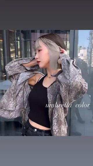 ショート カラー 💜ハイトーン💛 マジカルかいちゃんのヘアスタイル