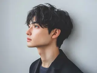 メンズ 柏/春日竜次 /髪質改善縮毛矯正のヘアスタイル