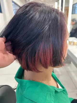 ショート カラー 榊原 純佑のヘアスタイル