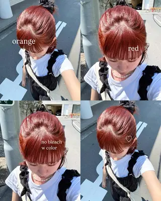 カラー 松本優香/ボブ/ダ ブルカラー/髪質改善のヘアスタイル