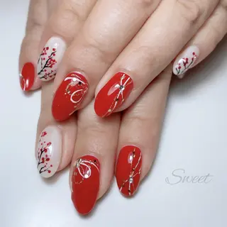 ネイル sweet 仲野陽子のネイルデザイン