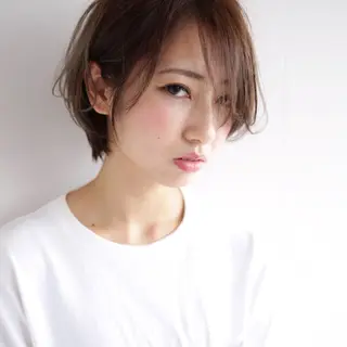 ショート カラー tipi 香椎・千早のヘアスタイル