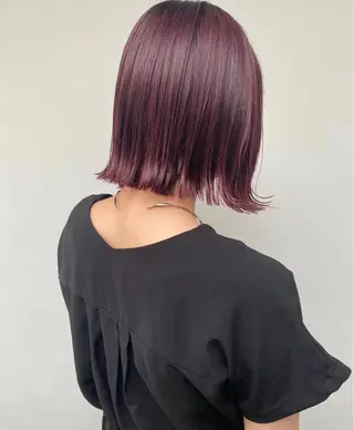 ショート カラー tonari 梅田、中崎町のヘアスタイル