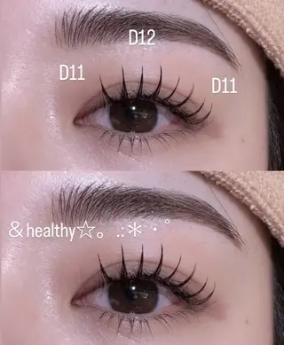 マツエク・マツパ ❥❥❥ maiのマツエク・マツパデザイン