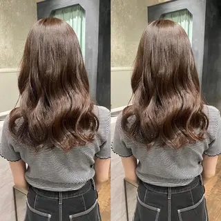 セミロング カラー ROBBY表参道所属・木村【似合わせ ショート】無料✨のヘアスタイル