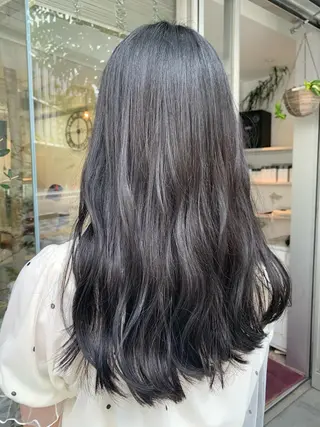 ロング カラー fio マナミのヘアスタイル