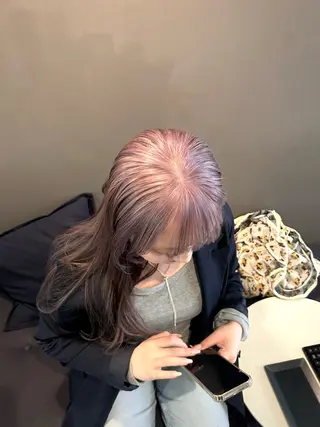 カラー 柚音 nero hairのヘアスタイル