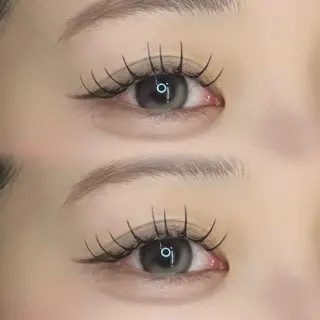 マツエク・マツパ eyelash&eyebrow salon mude所属・koharu  ︎︎のマツエク・マツパデザイン