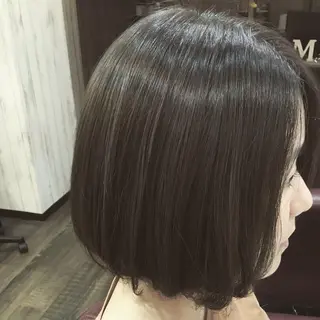 ミディアム カラー パーマ embrace エンブレイスのヘアスタイル