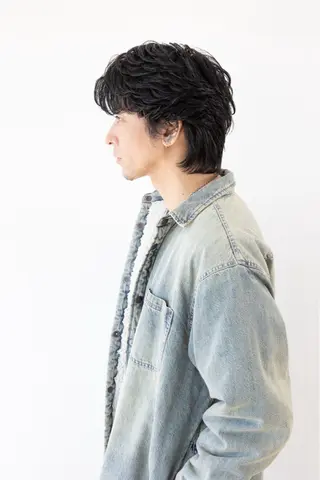 ショート パーマ メンズ メンズパーマ特化 カバヤマ　リョウのヘアスタイル