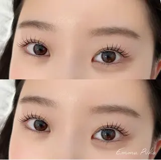 マツエク・マツパ .mel 【ドットメル】のマツエク・マツパデザイン