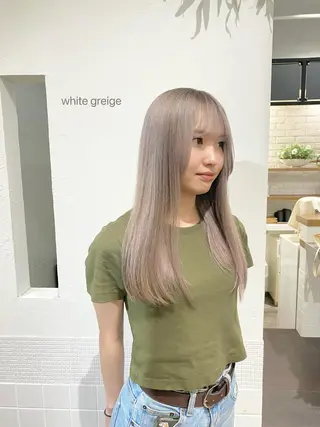 ロング COCOLOeAST所属・yumeno🫧 ハイトーン/ボブ🕊のヘアスタイル