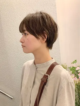 ショート カラー off所属・【モデルさん募集！】 ✂︎小林マキトのヘアスタイル
