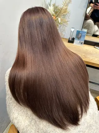 ロング カラー 木村 朱壱のヘアスタイル