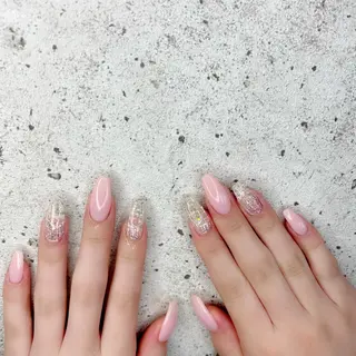 ロング カラー パーマ ヘアアレンジ メンズ キッズ ネイル マツエク・マツパ Salon Ｋのネイルデザイン