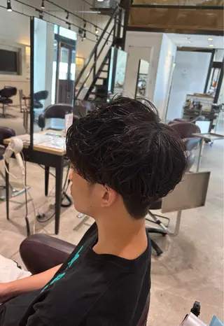 メンズ GRANDEUR/似 合わせ/ケラスターゼのヘアスタイル