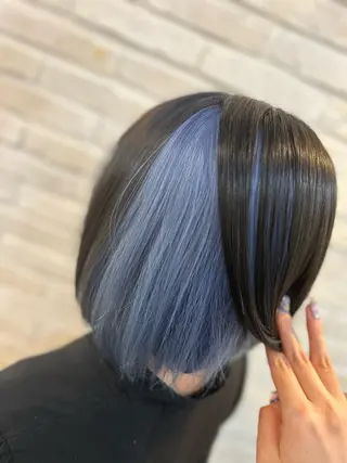 ショート カラー 櫟本 来夢のヘアスタイル