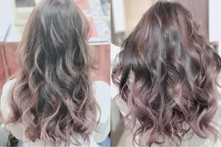 ロング カラー ヤナ マネージャーのヘアスタイル