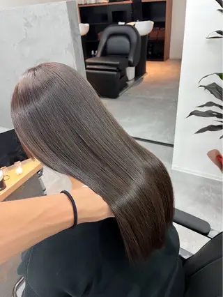 ロング 前 侃太のヘアスタイル