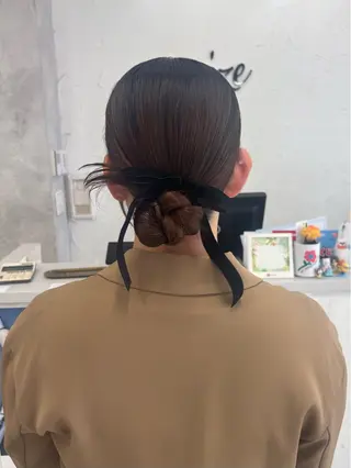 セミロング ヘアアレンジ 🎀 YURI 🎀 ヘアアレンジ  原宿のヘアスタイル