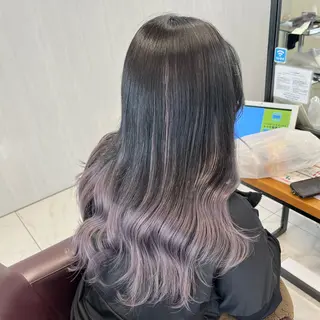 ロング りおな/エクステ /ミルクティーカラーのヘアスタイル