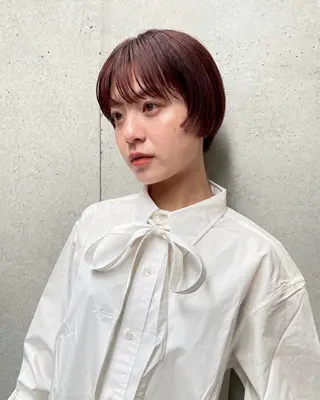 ショート ボブ/ショート 吉田竣のヘアスタイル