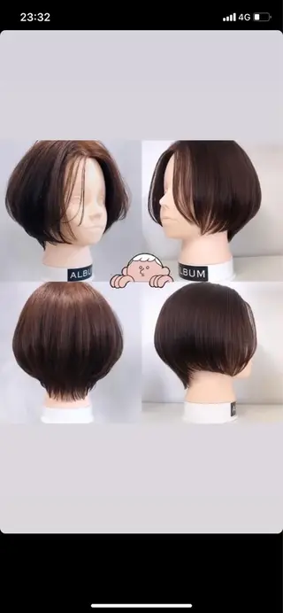 ショート GLROW haruhiのヘアスタイル