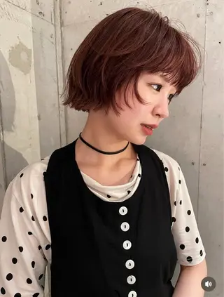 ショート カラー sano rikitoのヘアスタイル