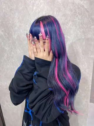 ロング 鹿児島 天文館 Colore凜のヘアスタイル