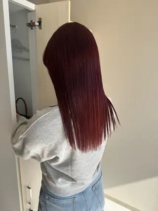 セミロング カラー アリサ/ 暖色colorのヘアスタイル