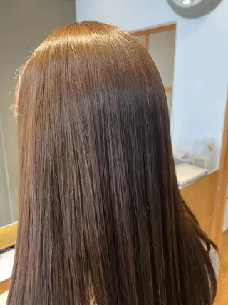 ロング カラー 奥山 沙季(大井町)のヘアスタイル